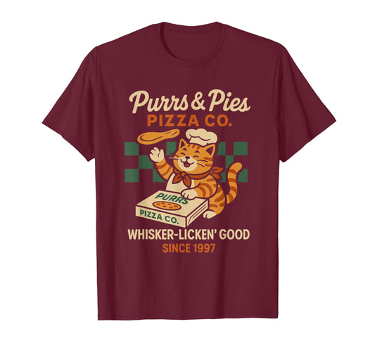 Cats and Pizza T-Shirt