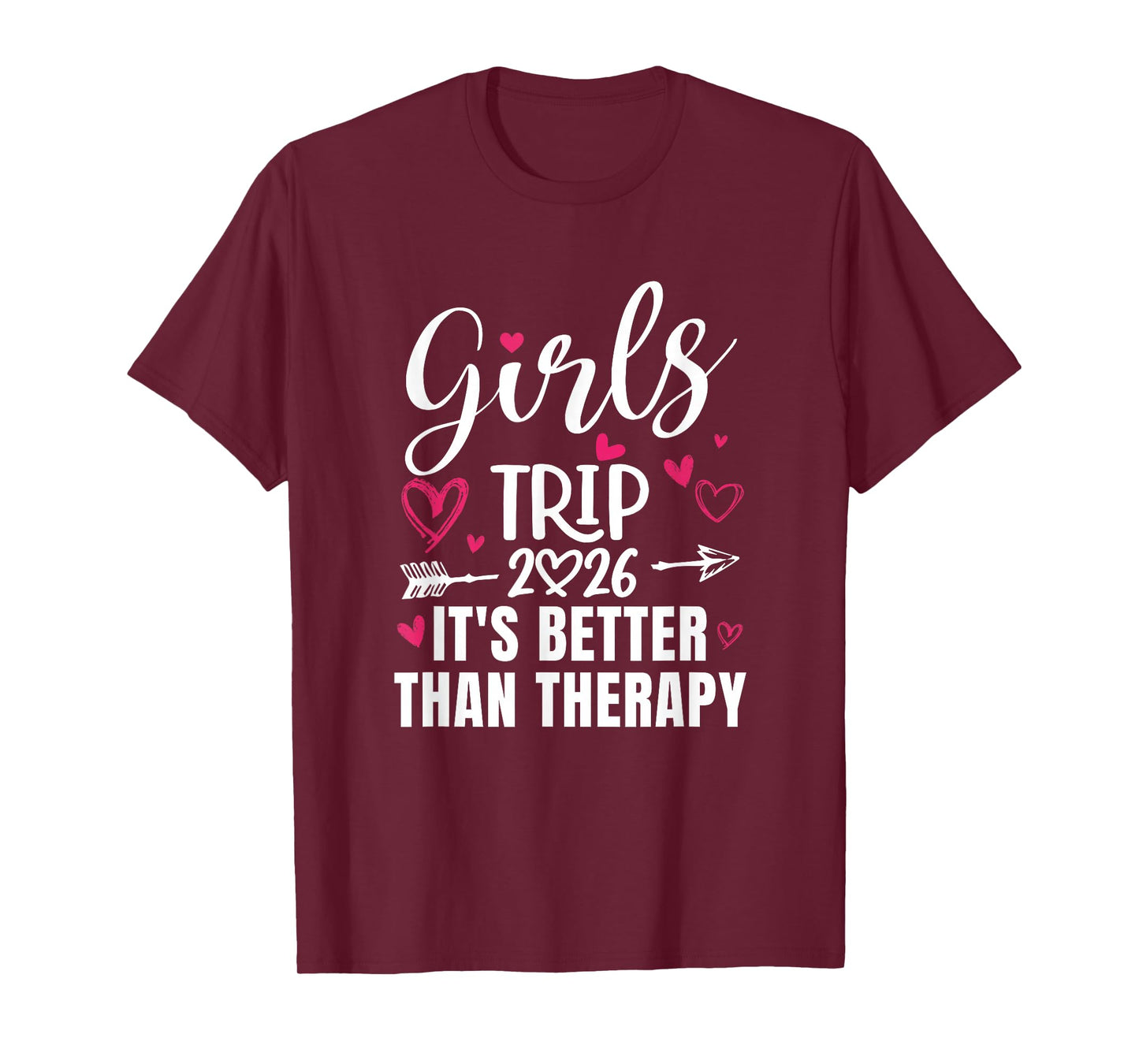 Girls Trip 2026 Weekend Vacation Lover Girls Road Trip T-Shirt