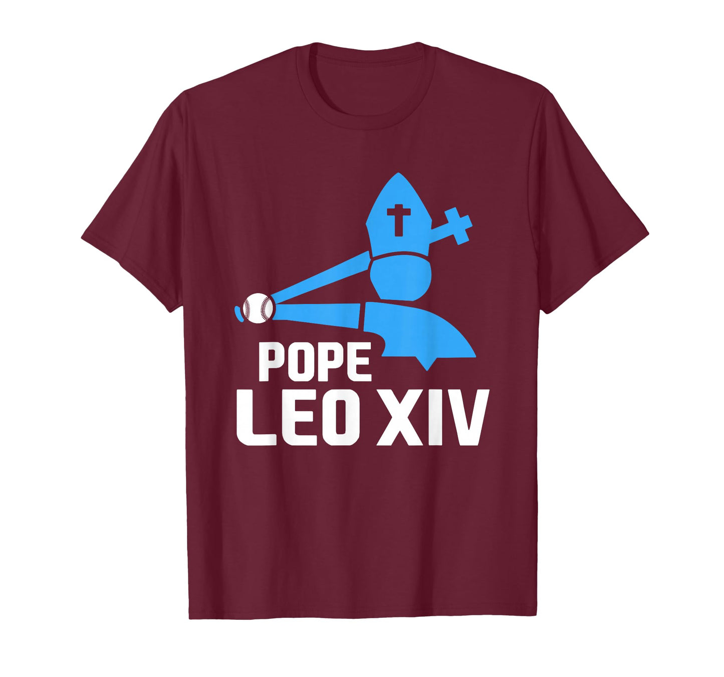 Da Pope Leo XIV Baseball T-Shirt