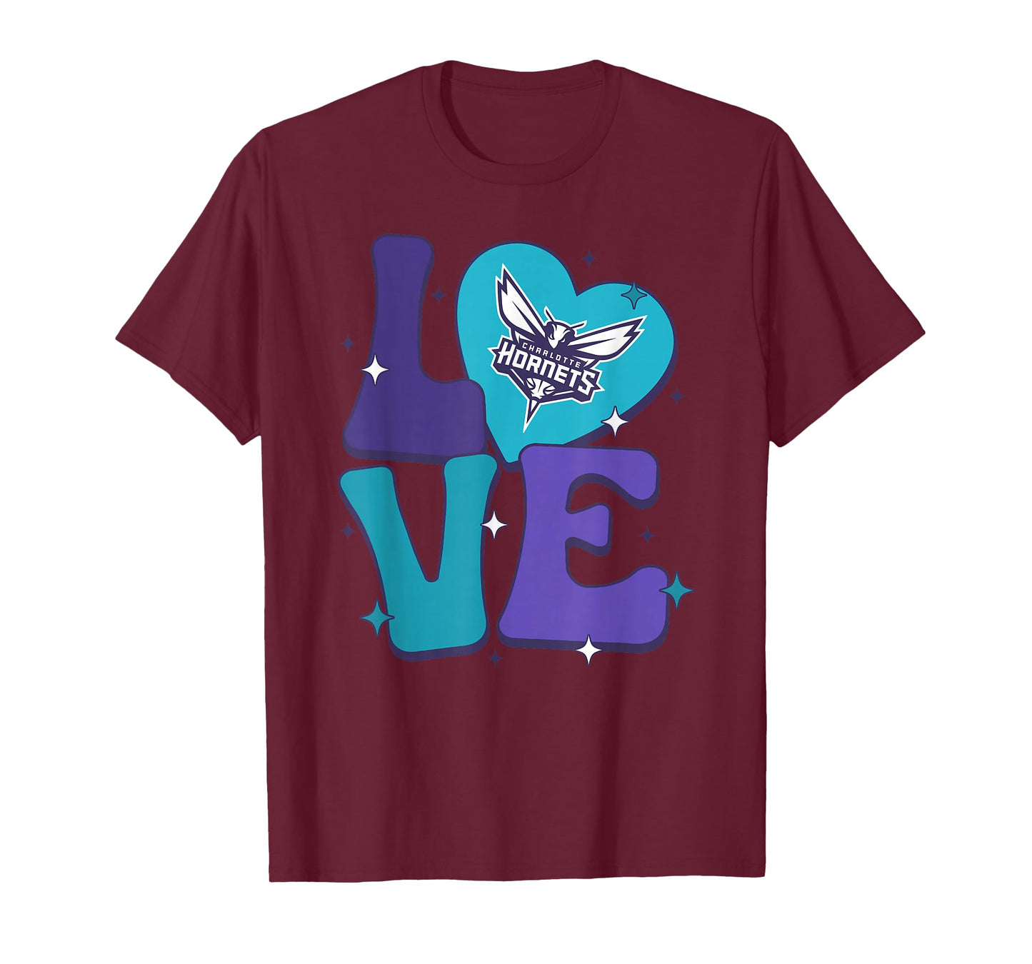 NBA Charlotte Hornets Valentine's Day Love T-Shirt