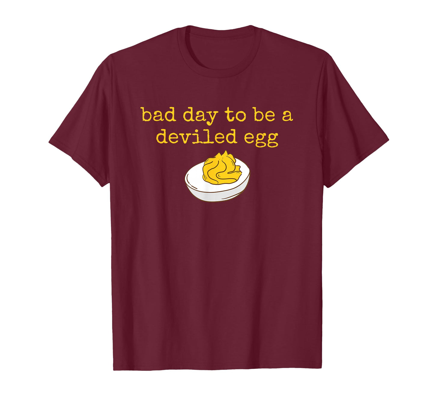 Retro Thanksgiving Dinner Bad Day to be a Deviled Egg Foodie T-Shirt