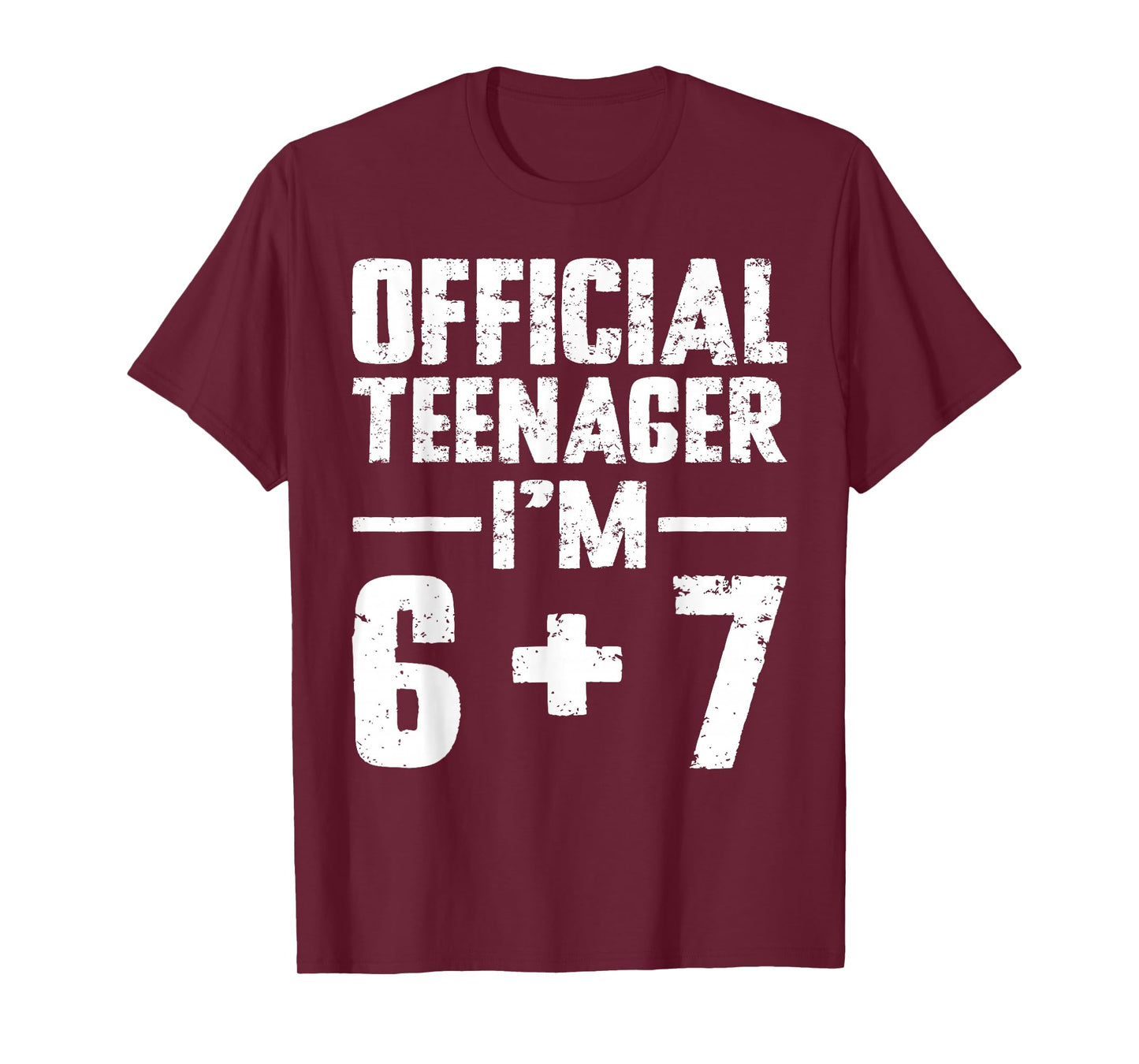 Official Teenager I'm 13th Birthday 6 7 Meme Six Seven Slang T-Shirt