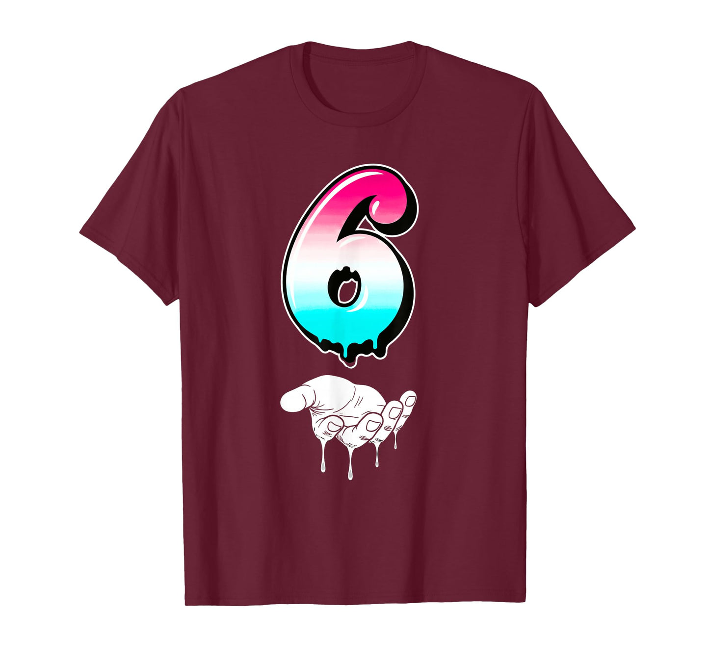 Cool Six Seven 6 7 Meme Gen Alpha Slang Costume Matching T-Shirt