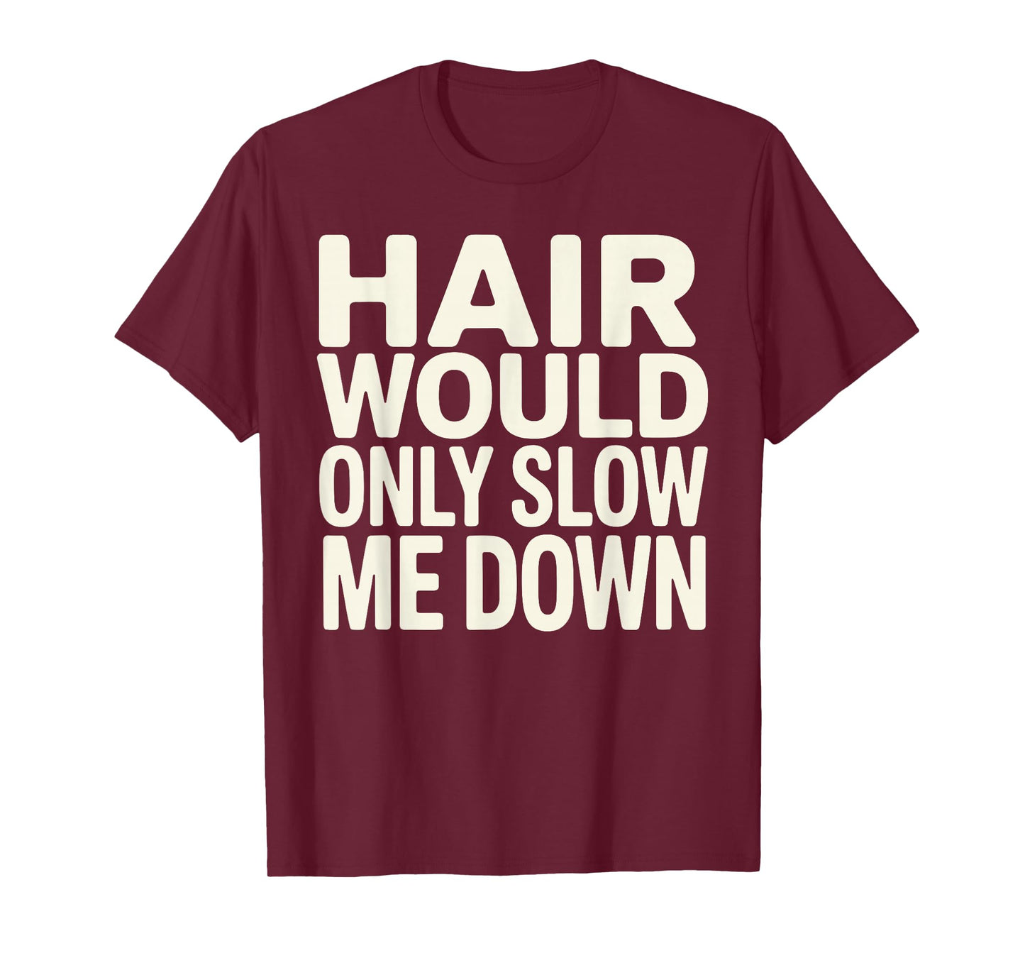 Funny Bald Man Design for Men Boys Son Bald People Bald Guy T-Shirt