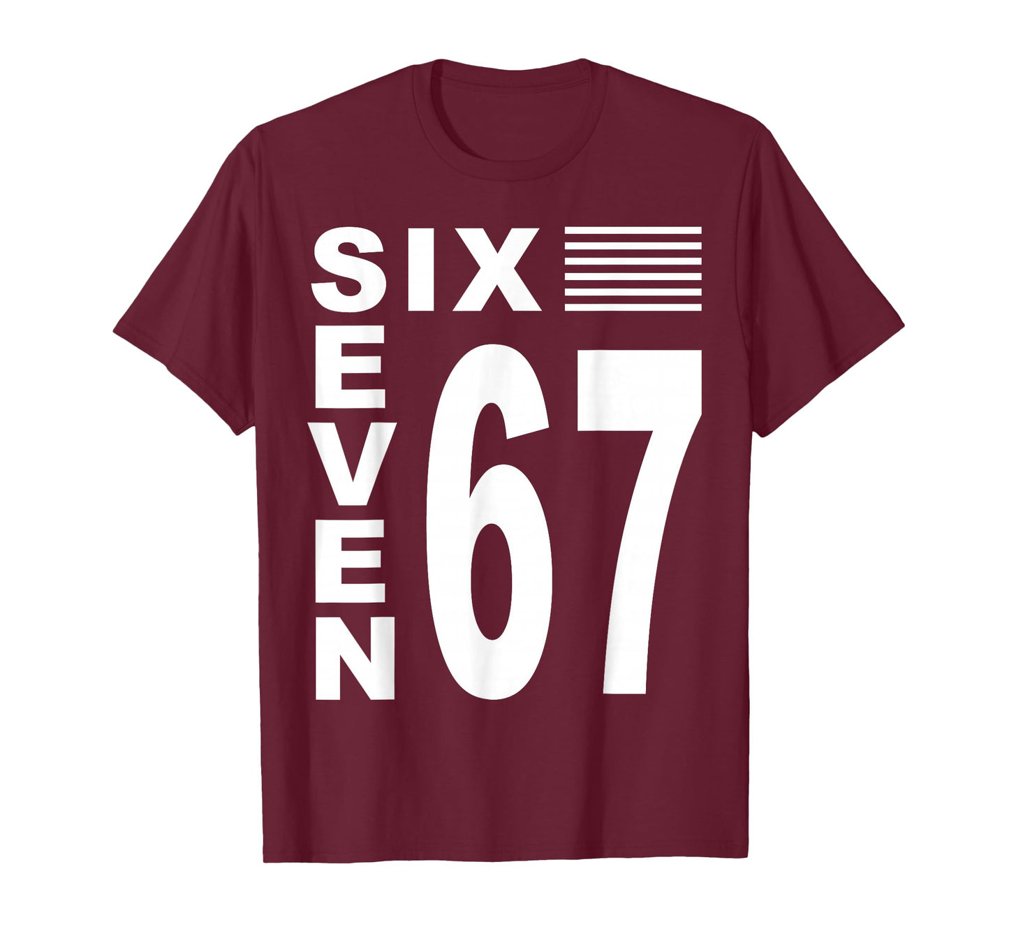 Funny Six Seven 6 7 Meme T-Shirt