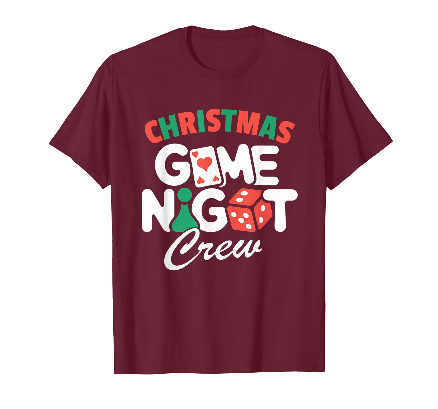 Matching Family Christmas Game Night Celebration T-Shirt