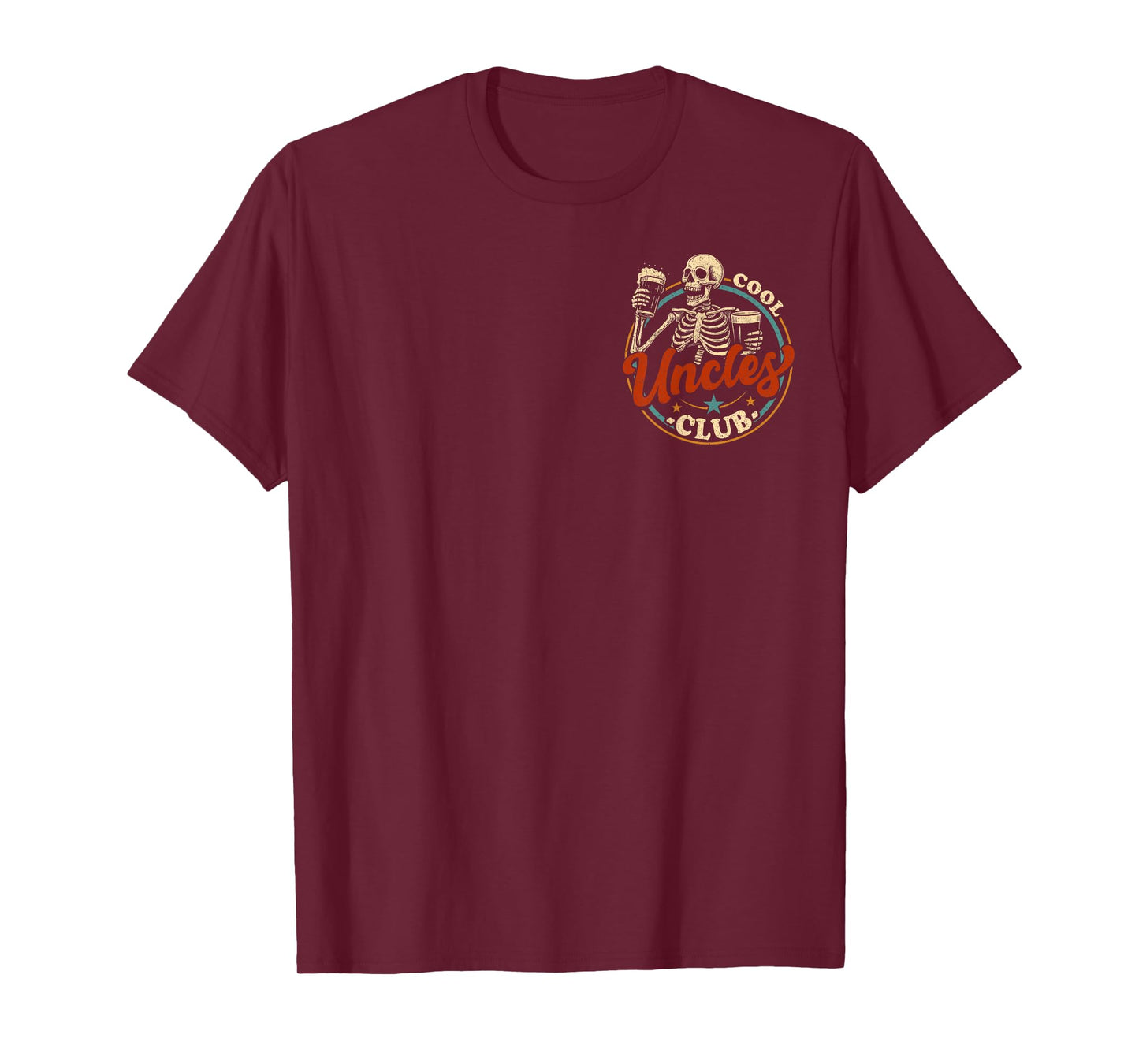 Uncle Skeleton Men Fathers Day T-Shirt