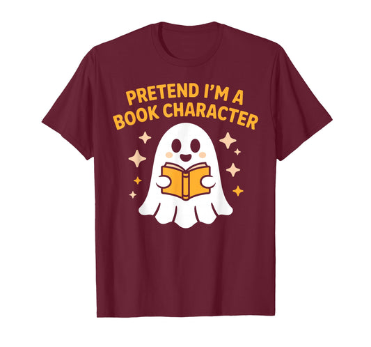 Pretend I'm A Book Character Costumes for Kids Halloween T-Shirt