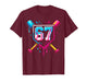 Baseball Ice Cream Drip Number 67 Player 67th Birthday 67 T-Shirt