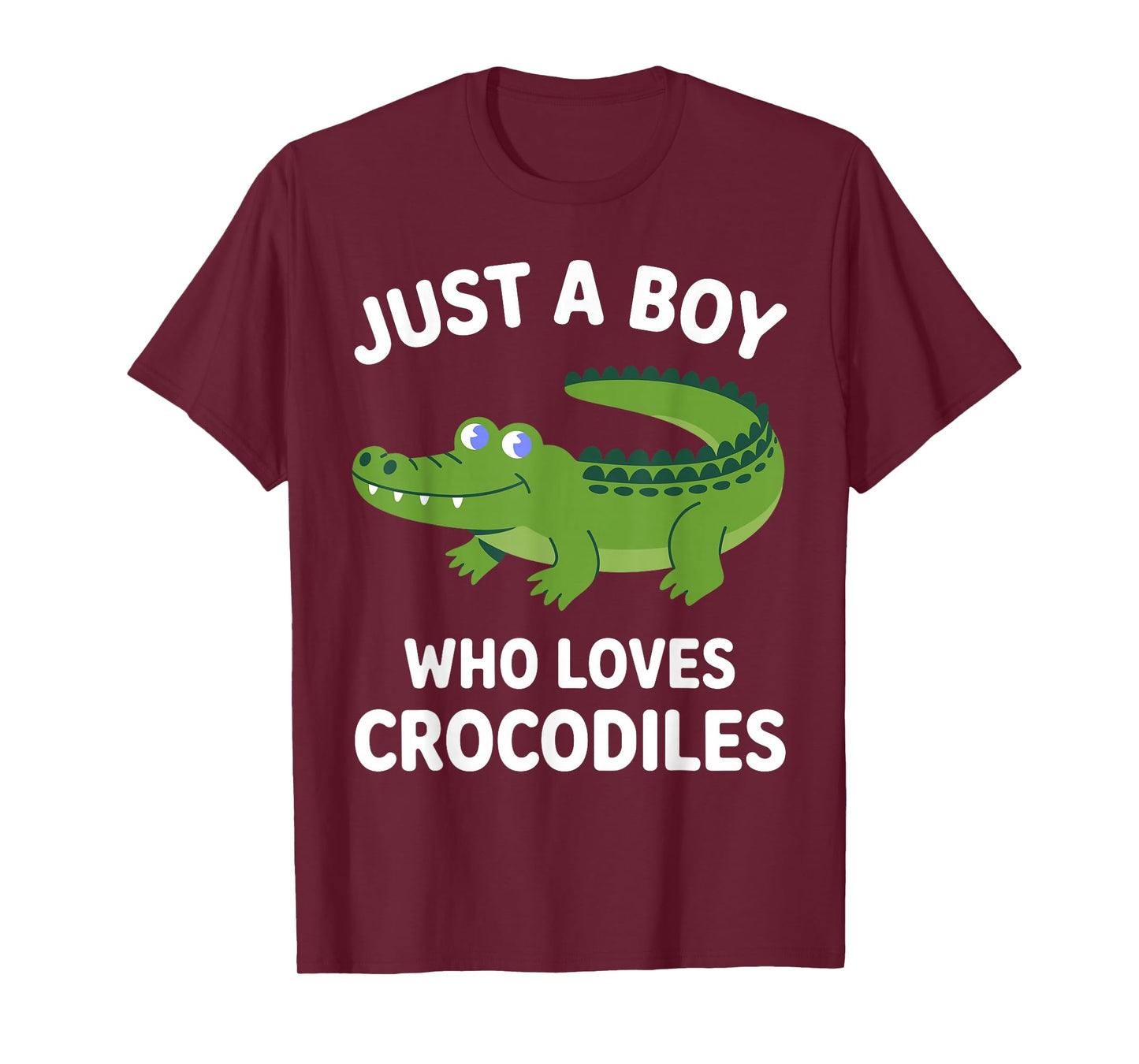 Funny Crocodile Design for Boys Kids Men Crocodile Lover T-Shirt