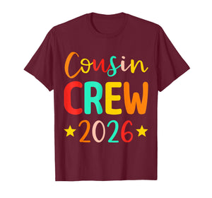 Cousin Crew 2026 Summer Vacation Beach Family Trip Matching T-Shirt