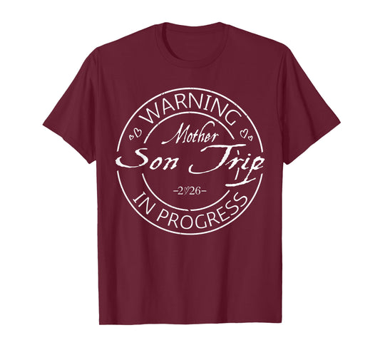 Mother Son Trip 2026 Family Vacation Mom Matching T-Shirt