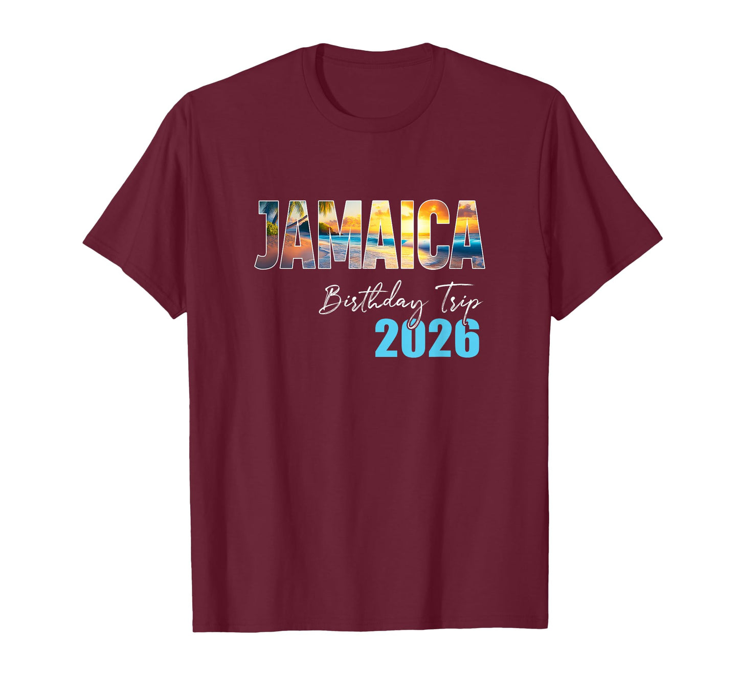 Jamaica Birthday Trip 2026 Vacation Party Crew Cruise T-Shirt