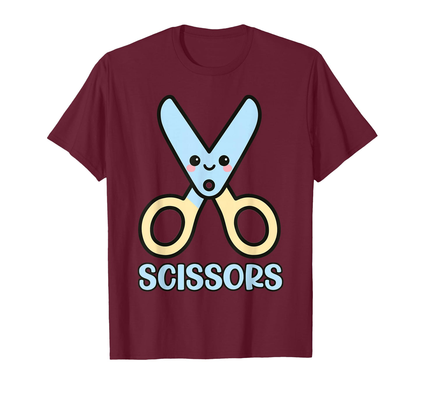 Halloween Scissors Rock Paper Matching Costume T-Shirt