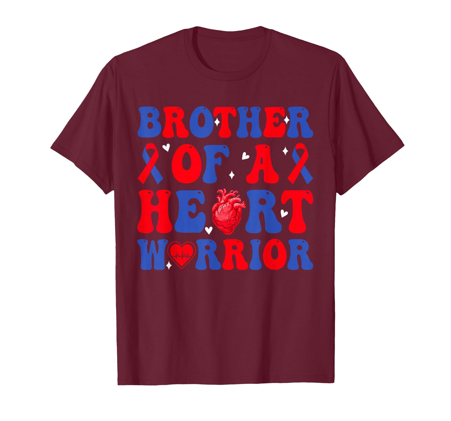 Brother of A Heart Warrior Congenital Heart Defect Awareness T-Shirt