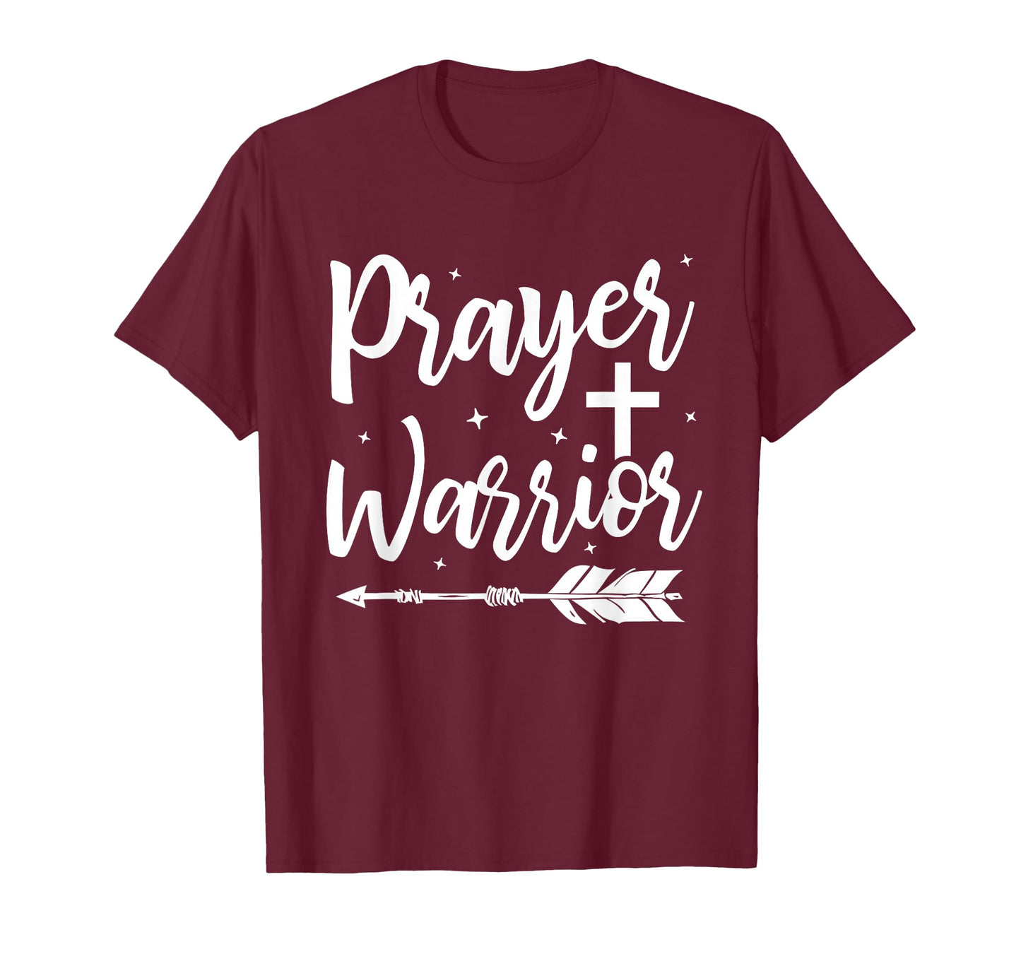 Prayer Warrior Cute Boho God Jesus Christian Apparel Women T-Shirt