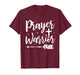 Prayer Warrior Cute Boho God Jesus Christian Apparel Women T-Shirt