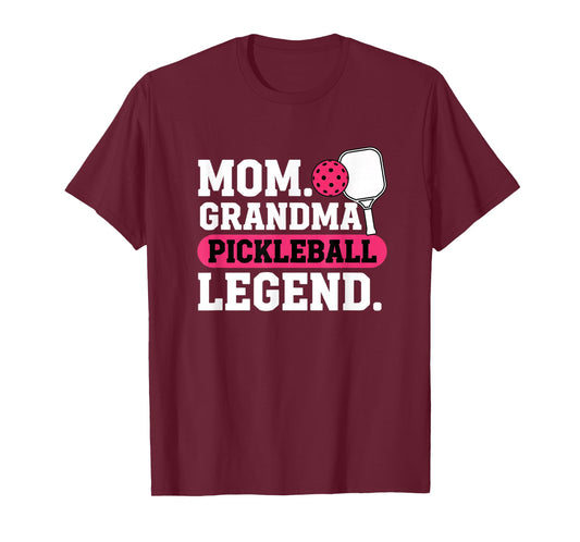 Grandparent Pickleball Legend - Mom Grandma Pickleball T-Shirt