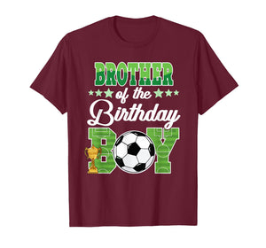 Soccer Brother Birthday Boy Party Soccer Family Matching T-Shirt