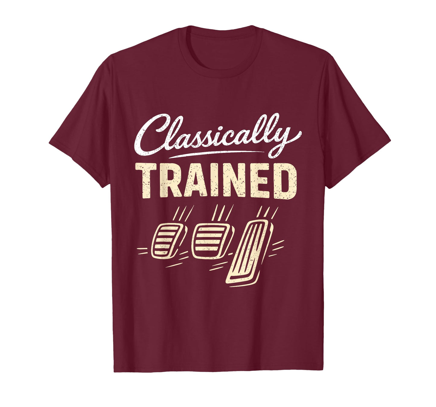 Classically Trained Car Guy Racing Gear Manual Driver T-Shirt