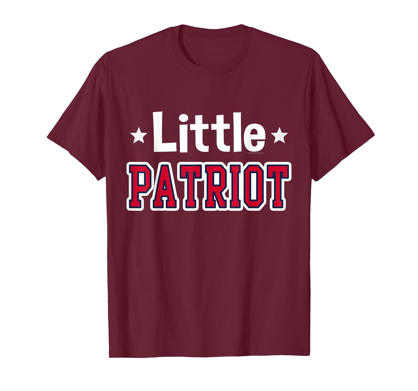 Little Patriot Cute Star Shape Boys Girls Kids T-Shirt