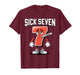 Sick Seven Meme Tee Six Seven Fun Wordplay Men Women T-Shirt