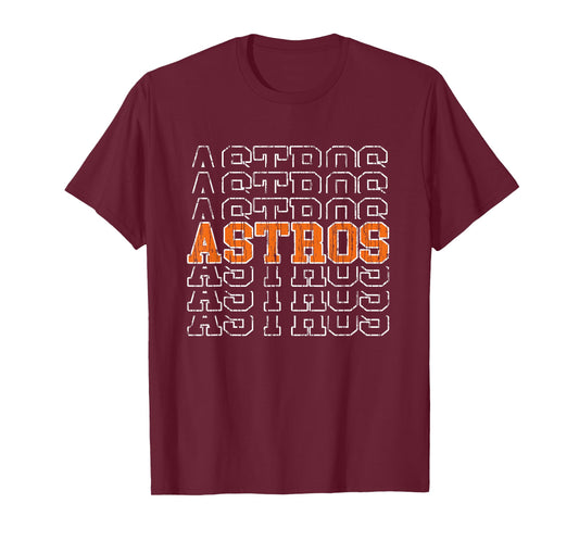 Astros Vintage Gift for Men Women Boys Girls Kids T-Shirt