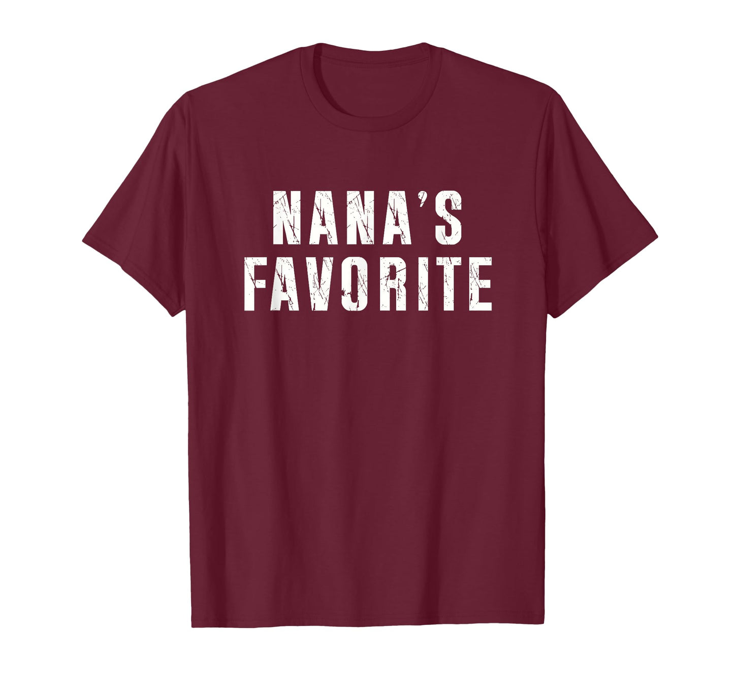 Nana's Favorite T Funny Grandma Grandparent Grandchild T-Shirt