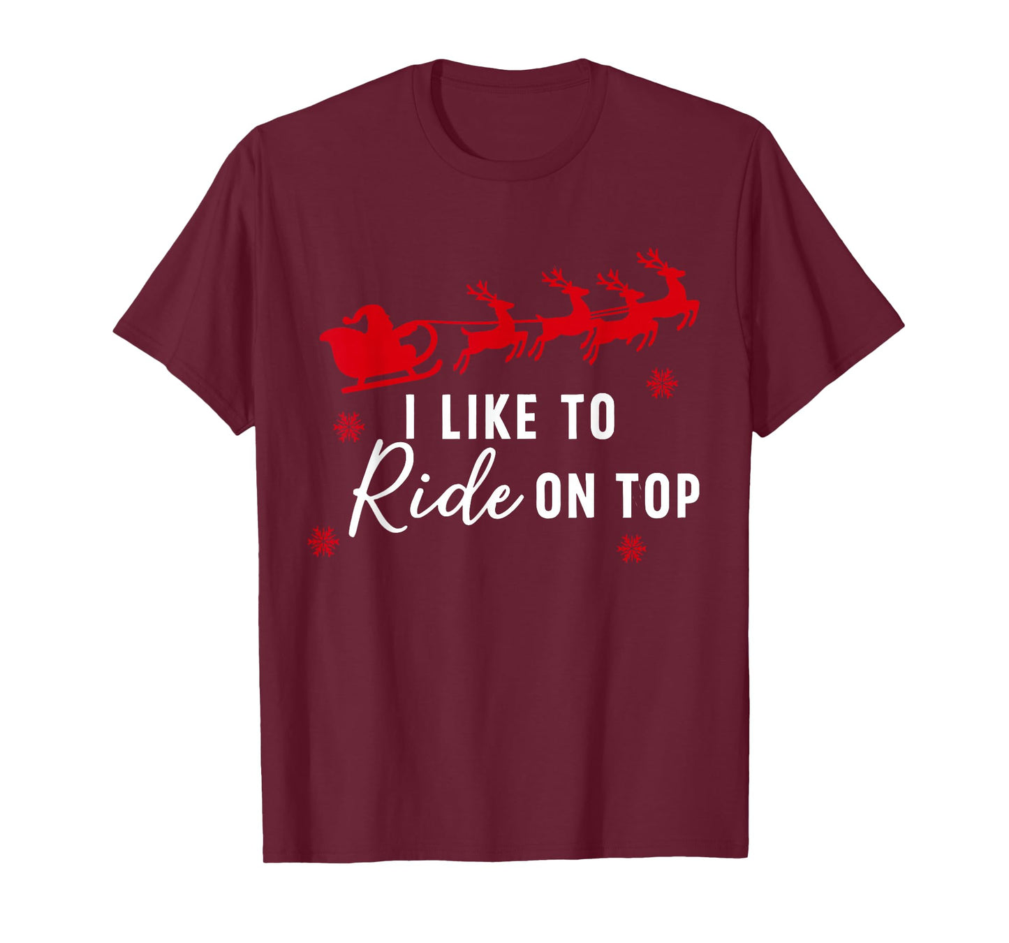 I Like to Ride On Top I Like to Slide Inside Couple Matching T-Shirt