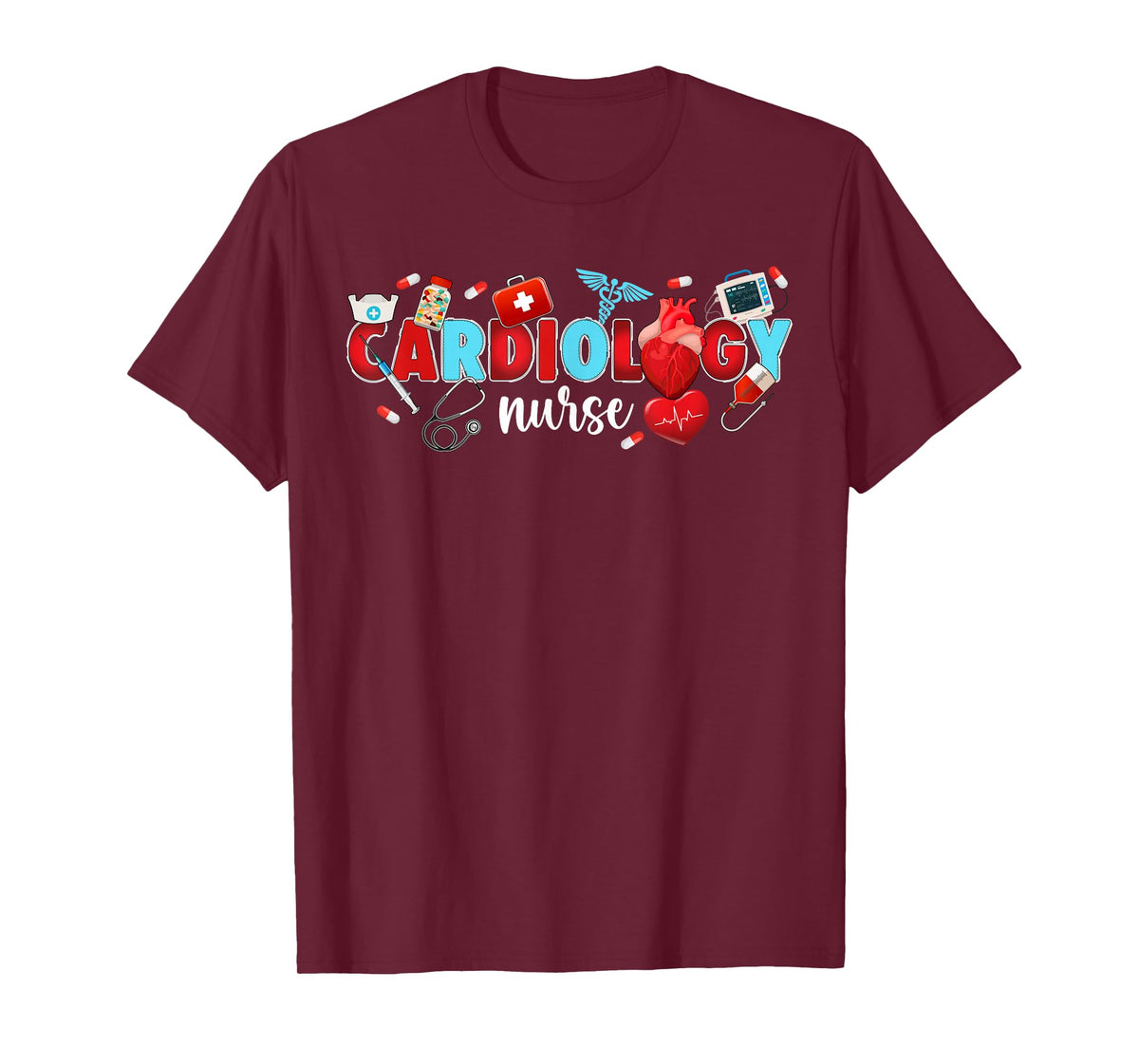 Cardiac Nurse Cardiac Nursing Cardiology Nurse T-Shirt