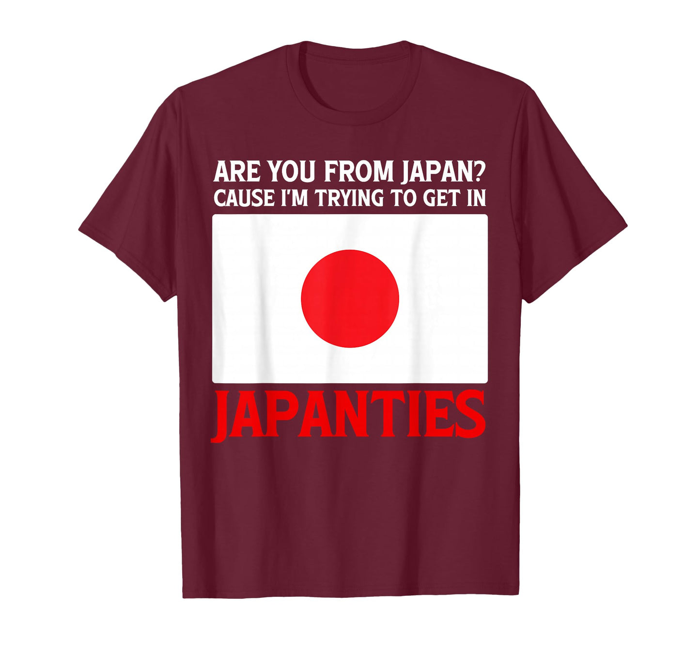are You from Japan Cause I'm Trying to Get in Japanties T-Shirt