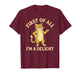 First of All I'm A Delight Funny Cat T-Shirt