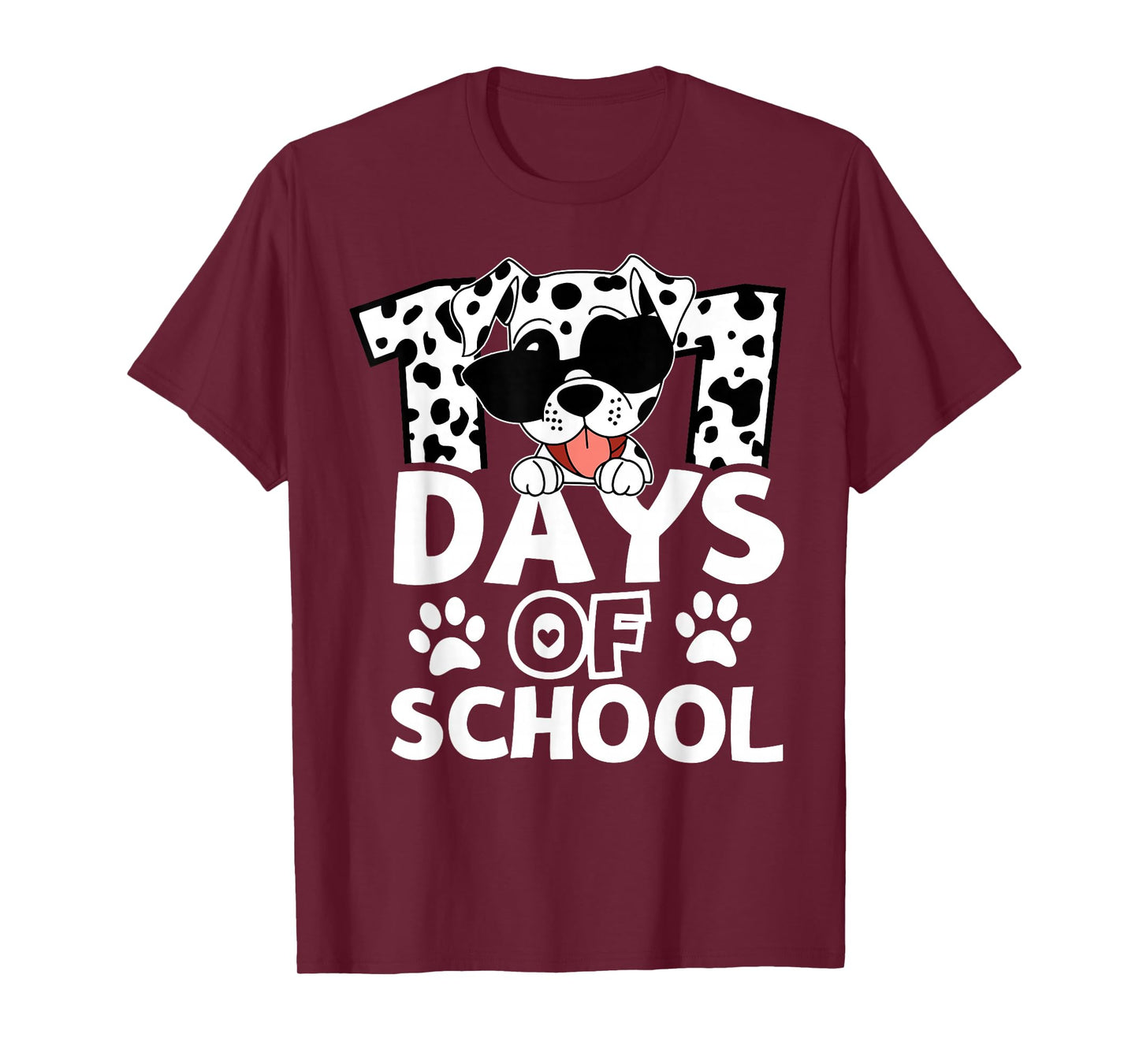 101 Days of School Funny Dog Sunglasses 100th Day of School T-Shirt