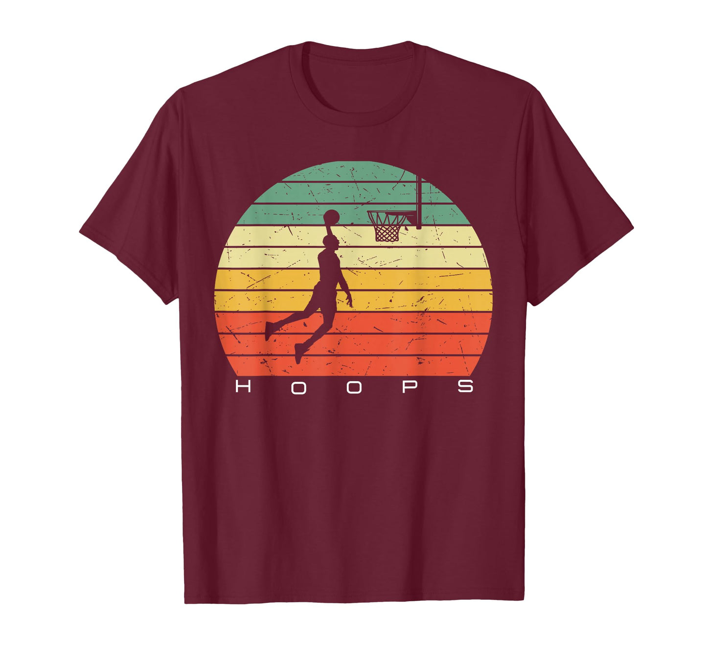 Vintage Basketball Men Women Retro Graphic Player Coach Fan T-Shirt