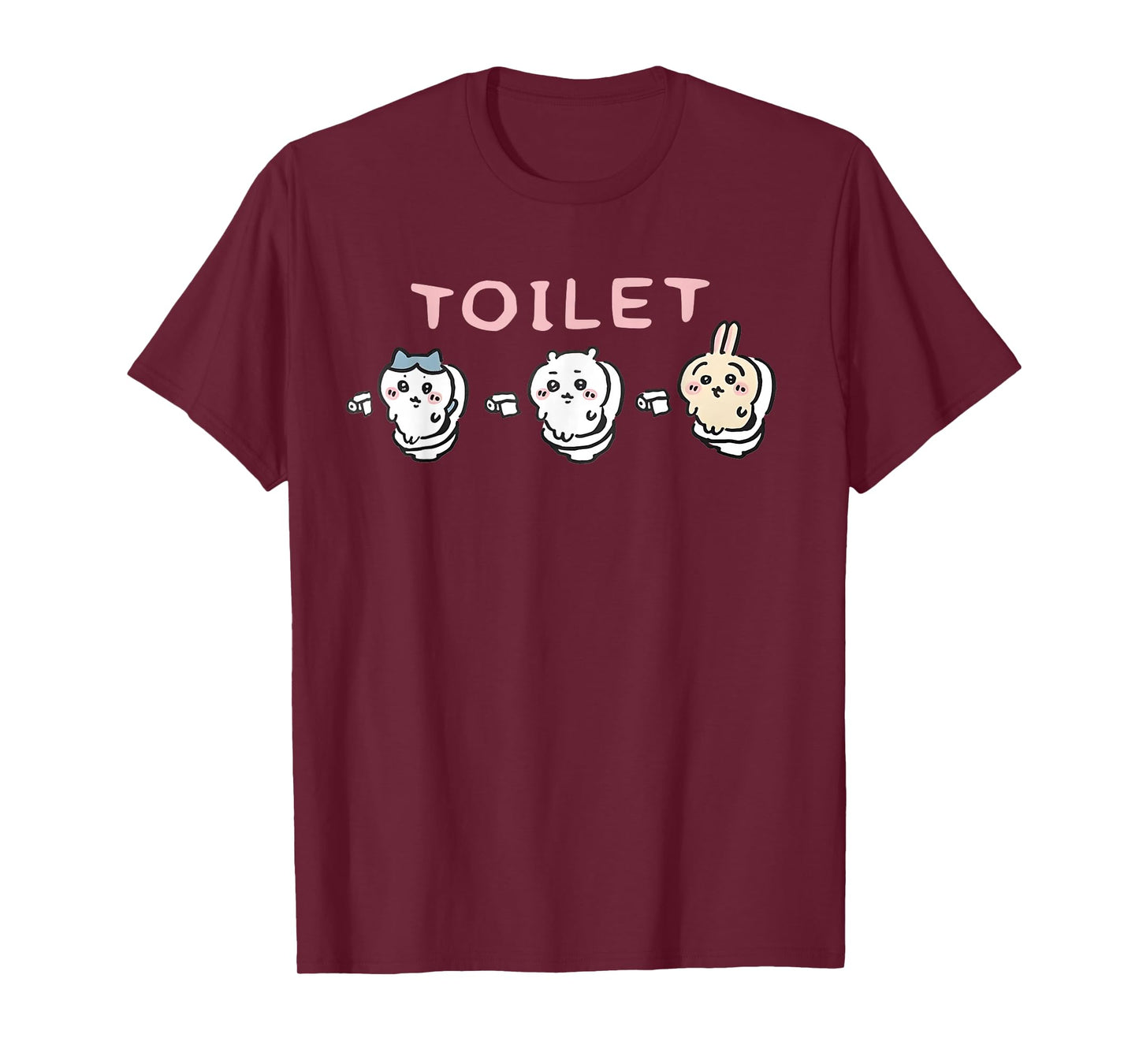 Toilet Time Chikawa Meme Tee T-Shirt