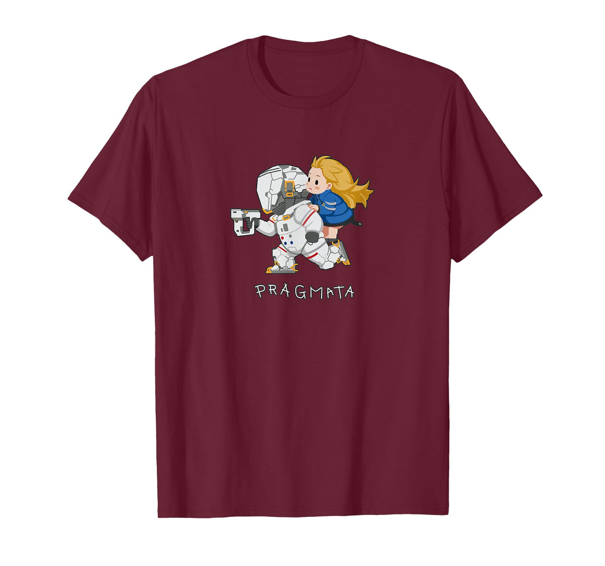 PRAGMATA Hugh & Diana Run! FP T-Shirt