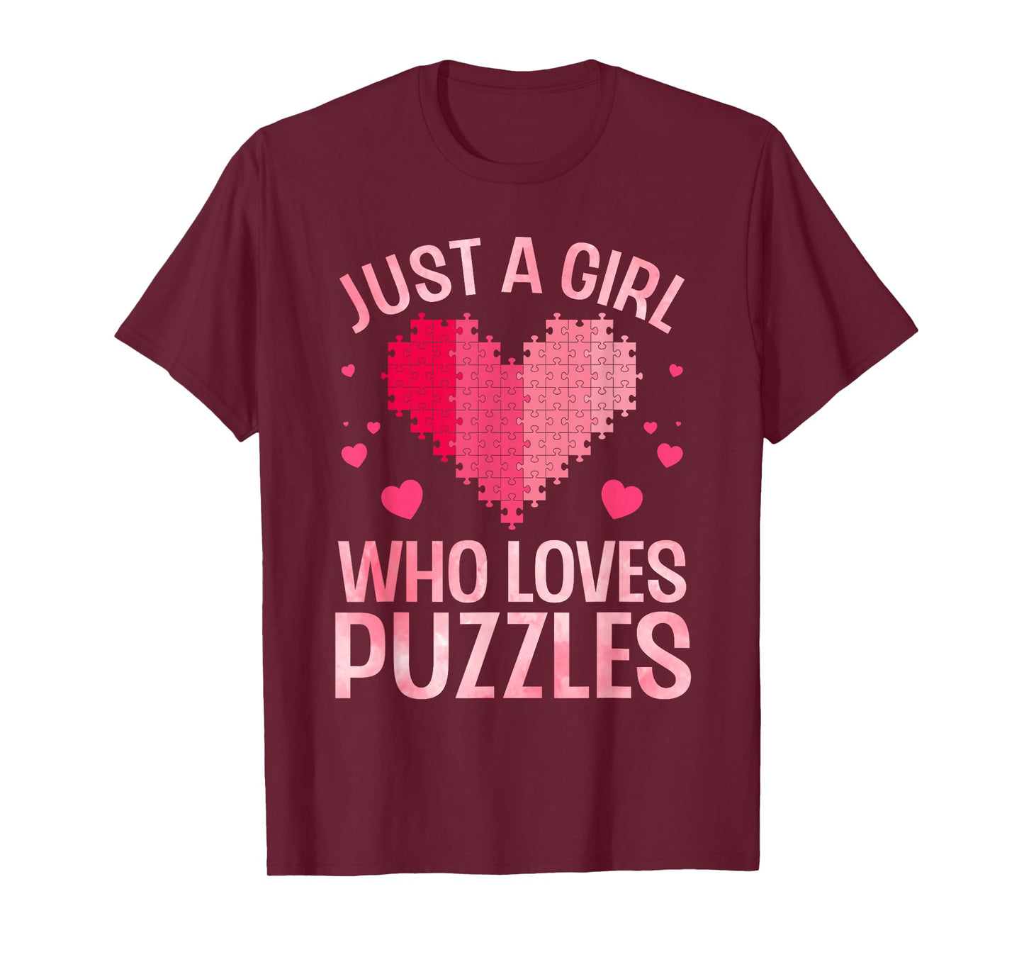Cool Puzzle Design for Women Girls Jigsaw Lover Puzzle Piece T-Shirt