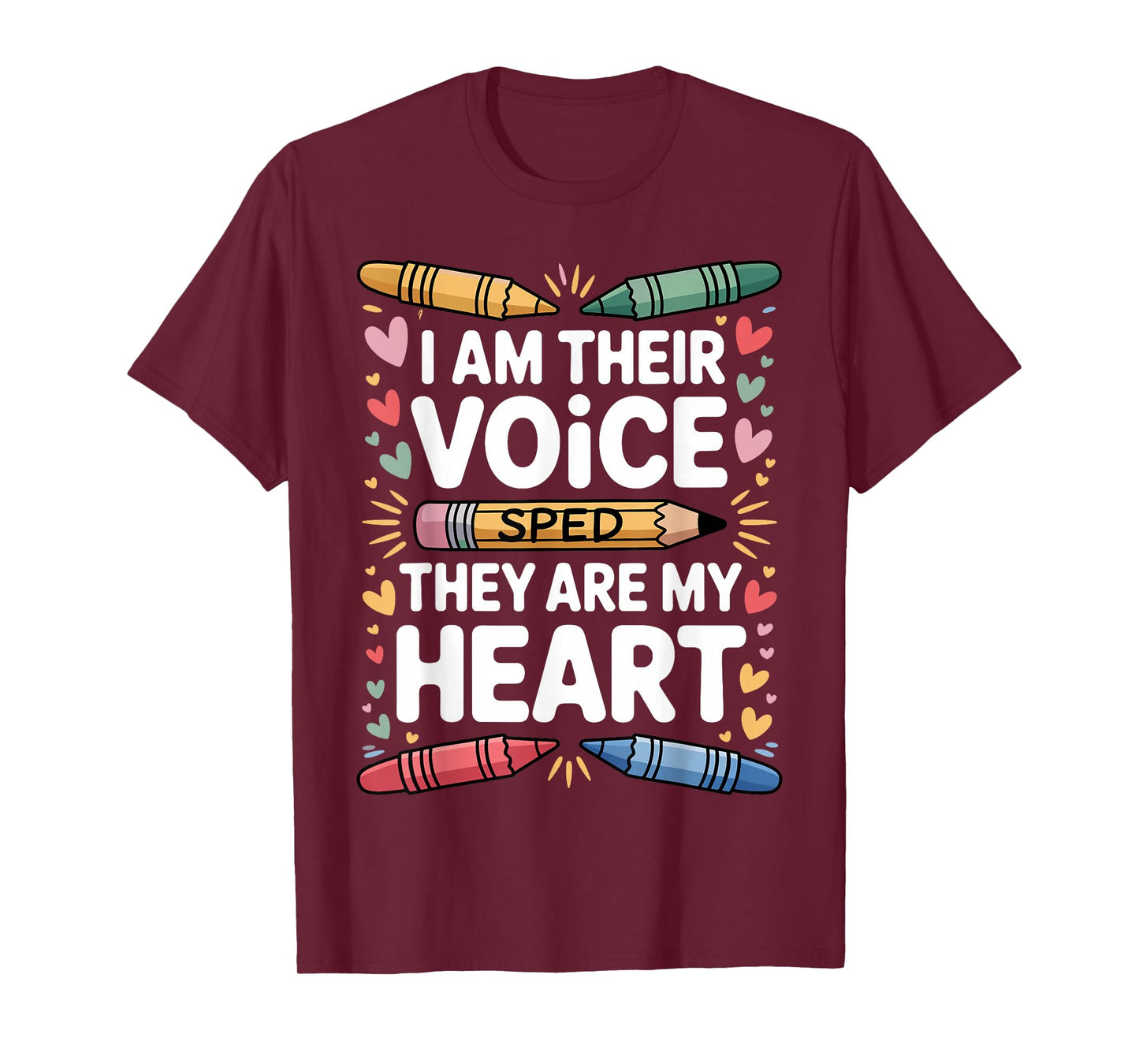 IEP SPED Teacher Art for Men Women Special Education Teacher T-Shirt