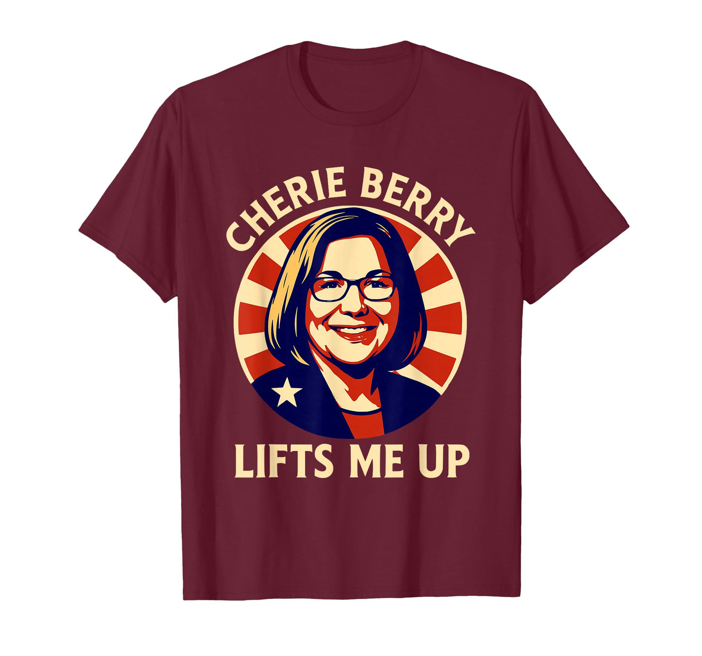 Retro Funny Cherie Berry Lifts Me Up Elevator Poster NC Meme T-Shirt