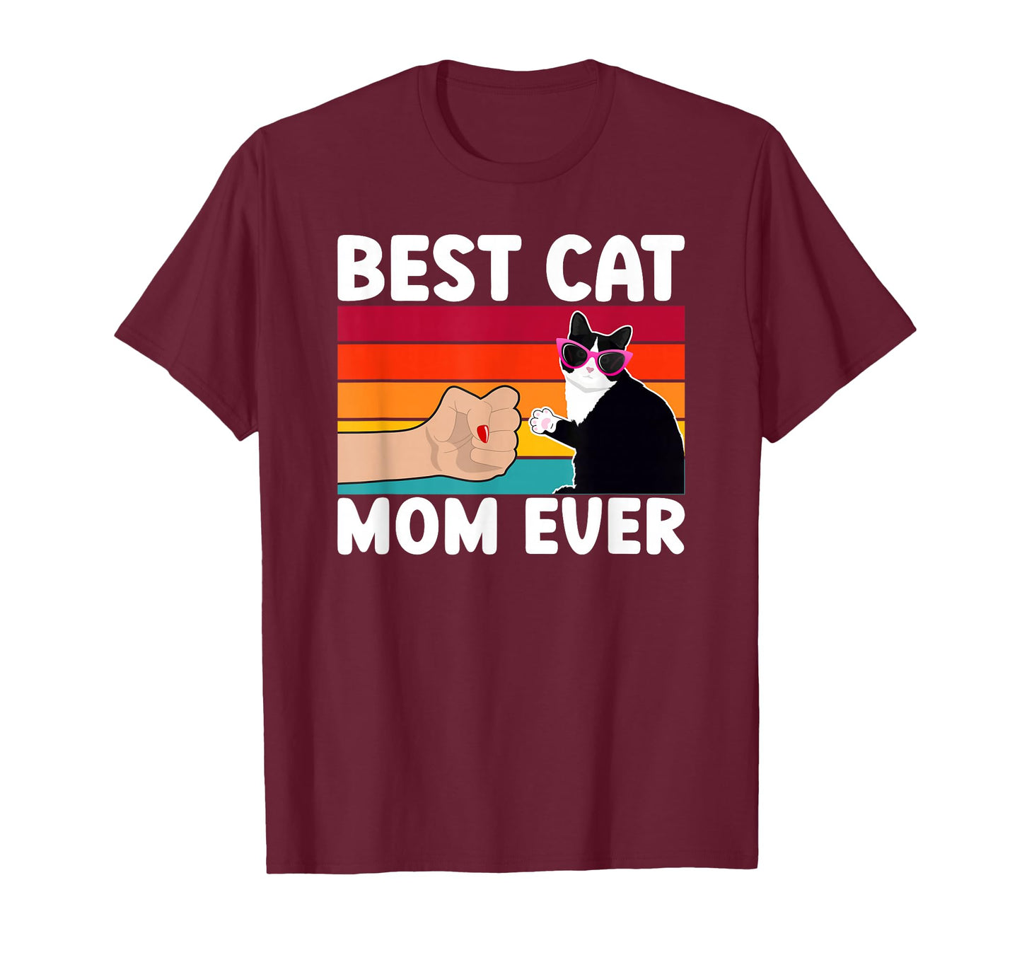 Tuxedo Cat Mom Tuxedo Cat Lover Tuxedo Cat Owner T-Shirt