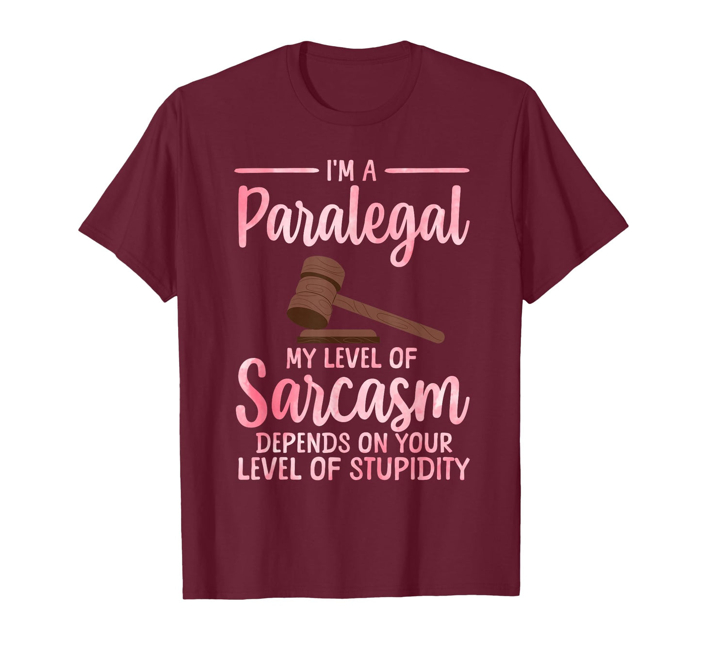 Paralegal Art for Men Women Law Legal Assistant Paralegal T-Shirt