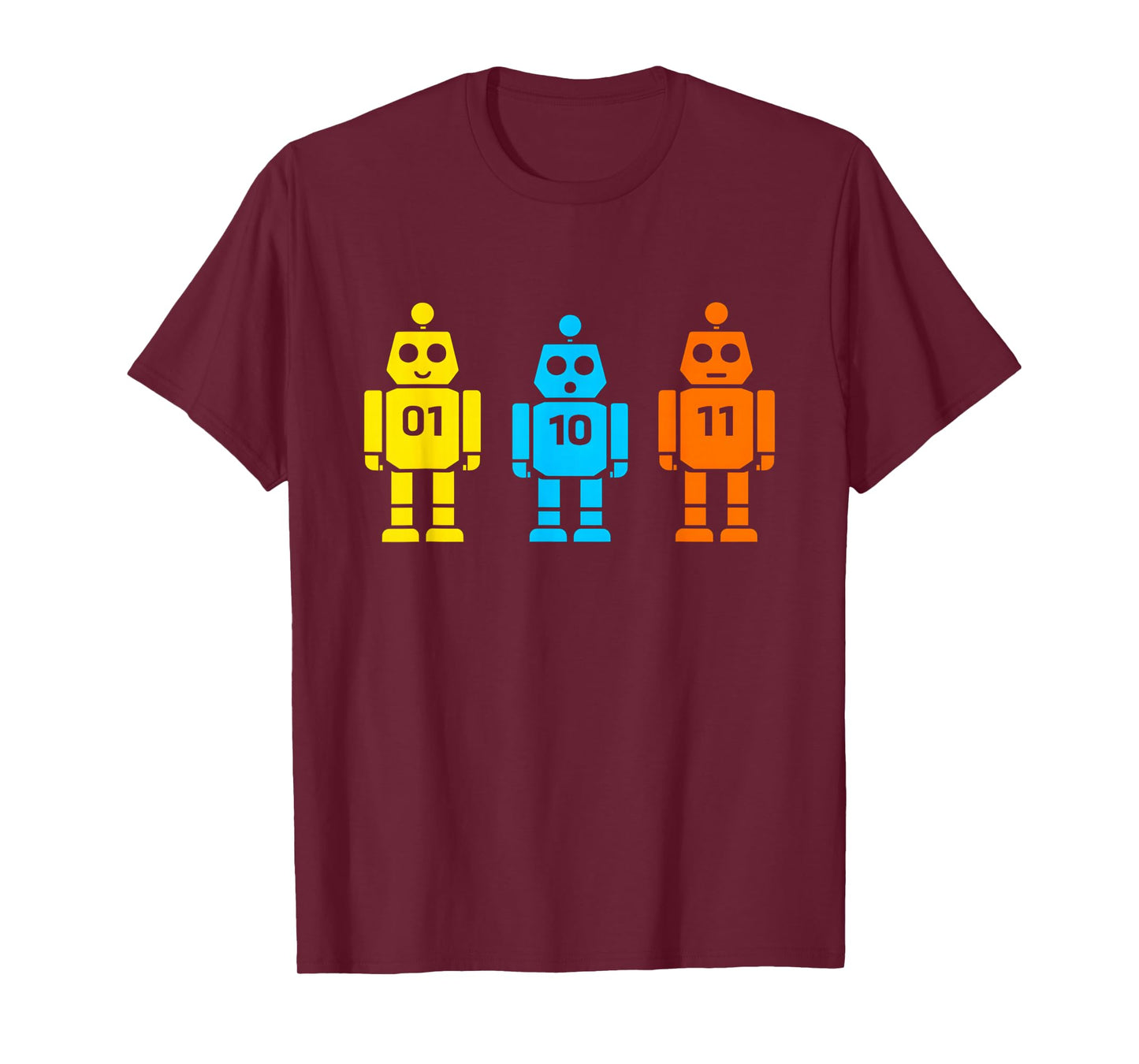 01 10 11 Robot T-Shirt