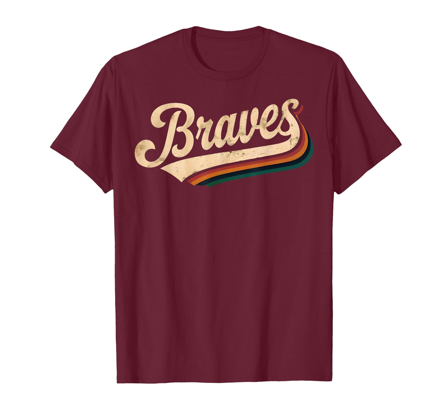 Vintage Braves Retro Gifts Men Women Kids Girl Boy T-Shirt