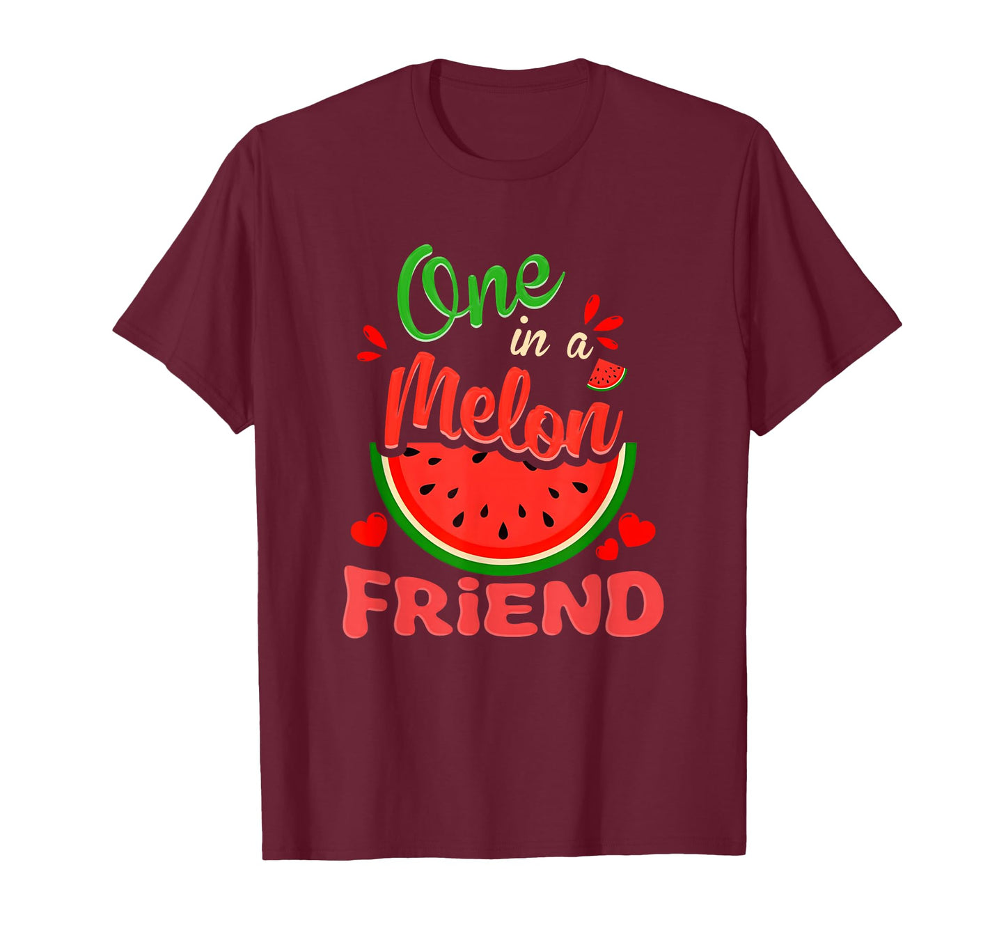 One in a Melon Friend 1st Birthday Party Family Matching T-Shirt