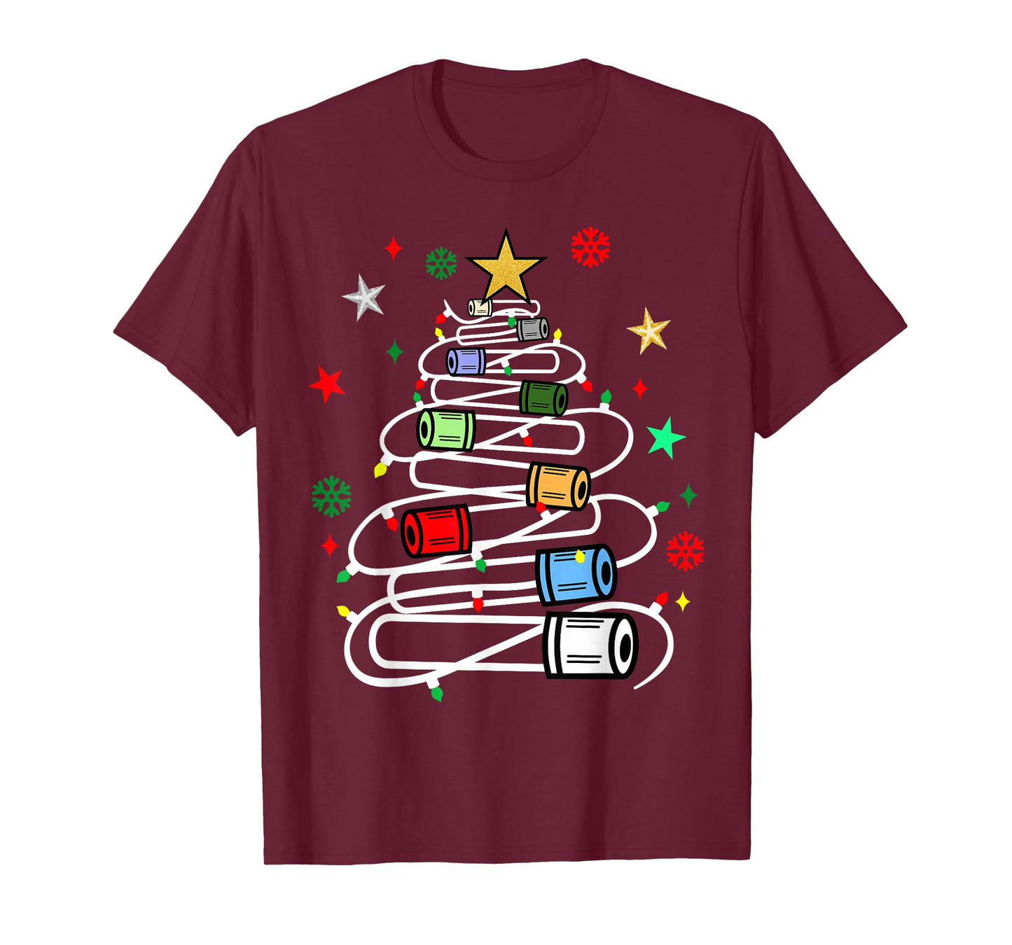 Phlebotomy Blood Tube Christmas Tree Phlebotomist Phleb Tech T-Shirt