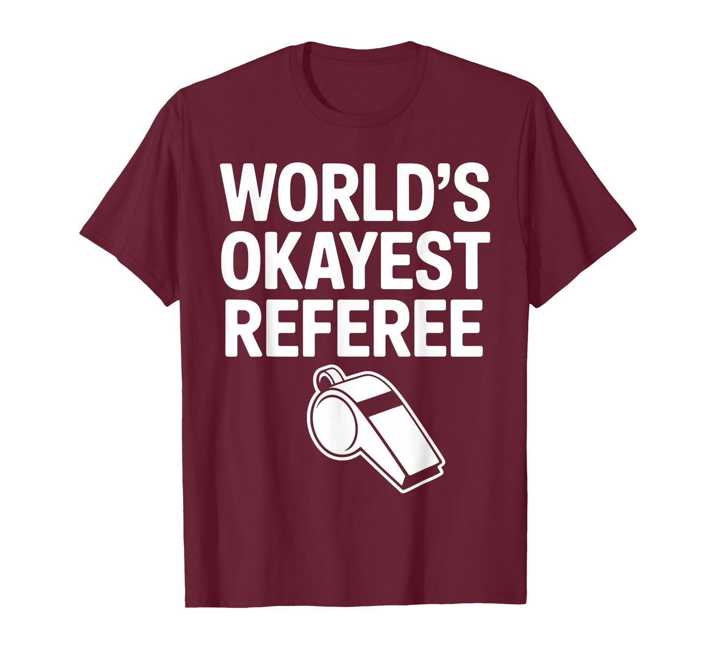 Cool Referee Design for Men Women Reffing Sports Ref Referee T-Shirt