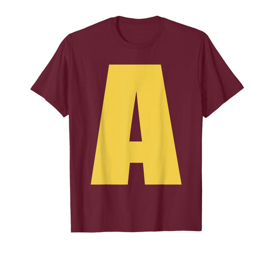 Letter A Funny Group Matching Halloween Costume T-Shirt