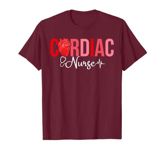 Cardiac Nurse Cardiology Nurse Cardiac Nursing T-Shirt