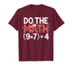 Do The Math 67 Christmas Six Seven Ugly Sweater 6-7 Meme T-Shirt