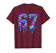 Swirl Six Seven Drip 6 7 Meme Gen Alpha Slang T-Shirt